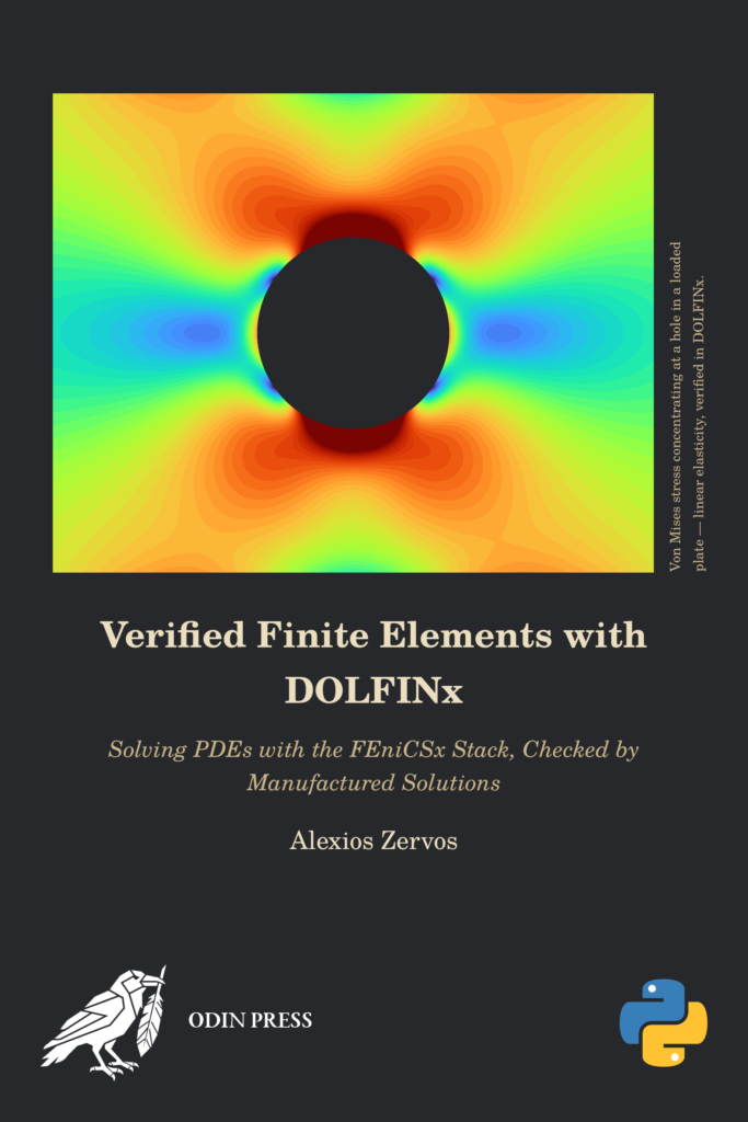 Verified Finite Elements with DOLFINx